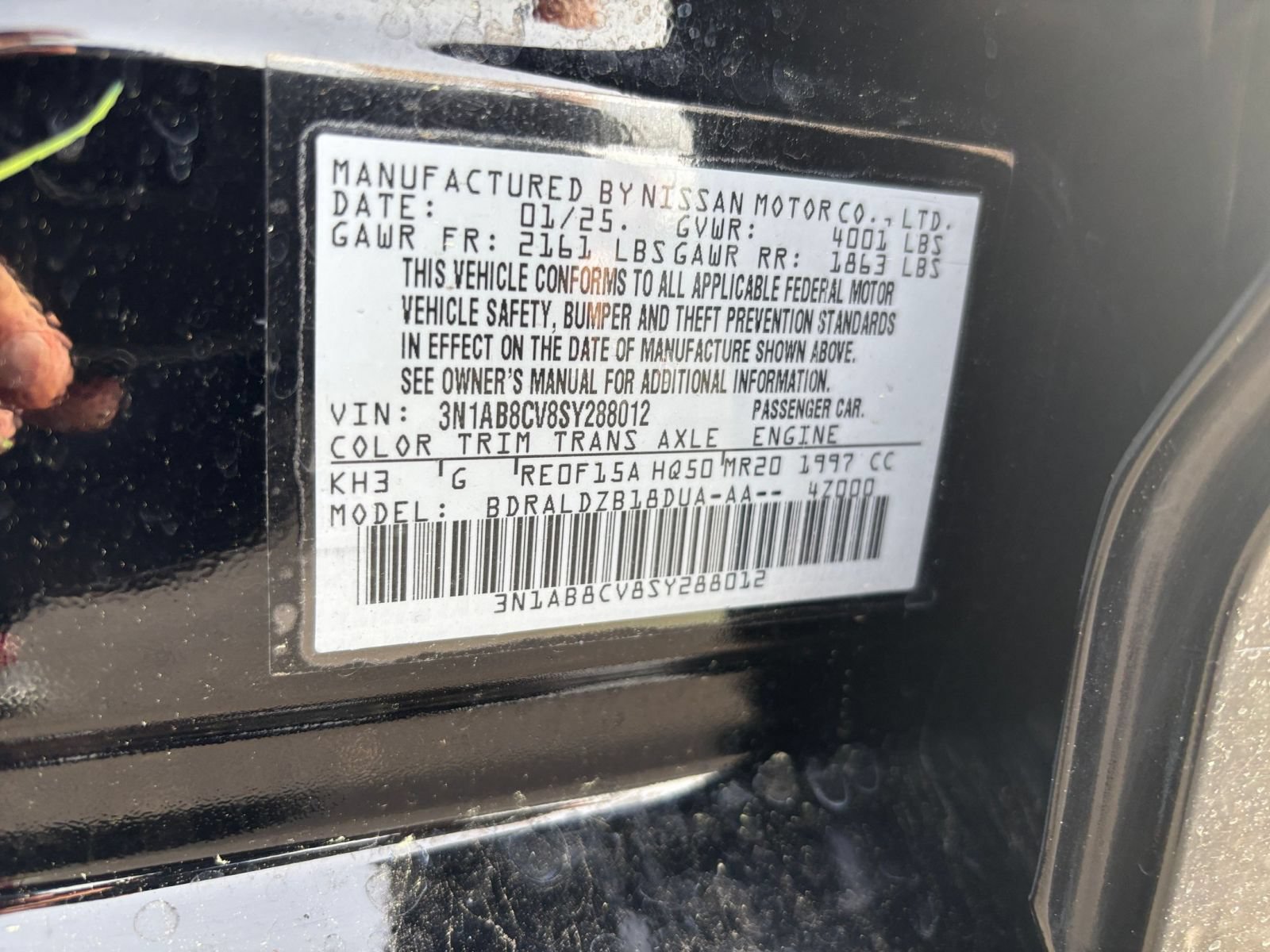 Used 2025 Nissan Sentra SV FWD image 22