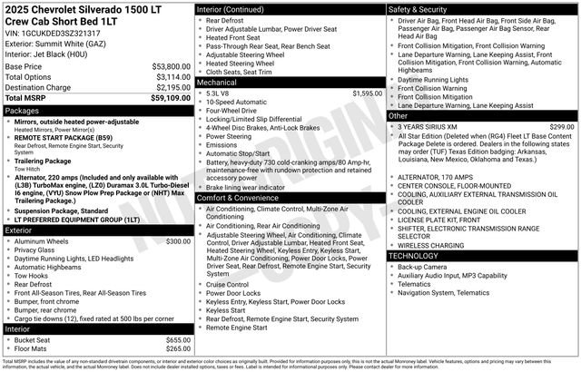 Certified 2025 Chevrolet Silverado 1500 LT AWD/4WD image 32