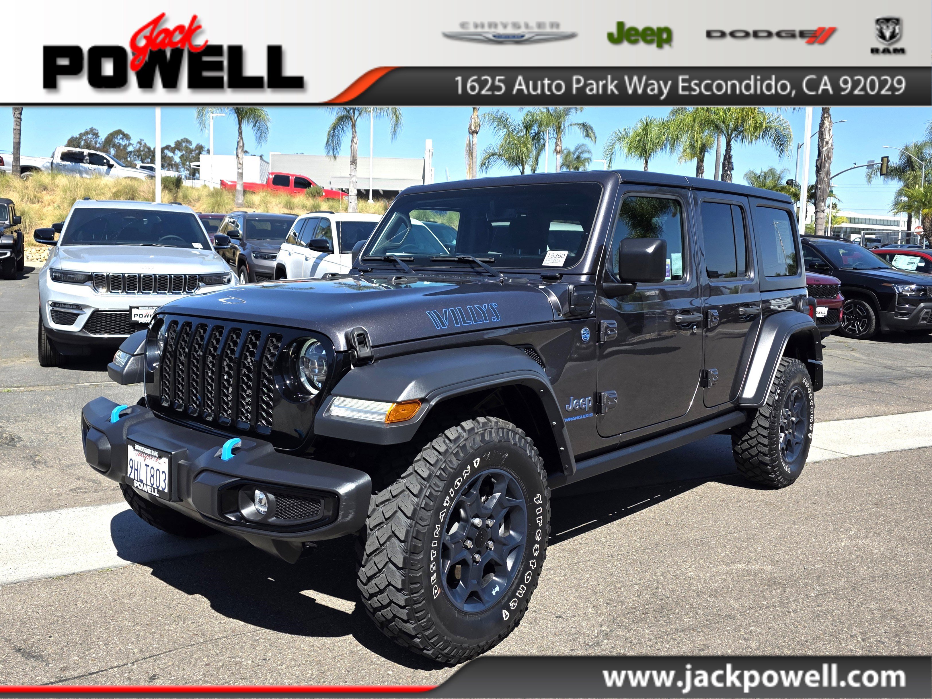 Certified 2023 Jeep Wrangler Unlimited w/ Cold Weather Group image 1