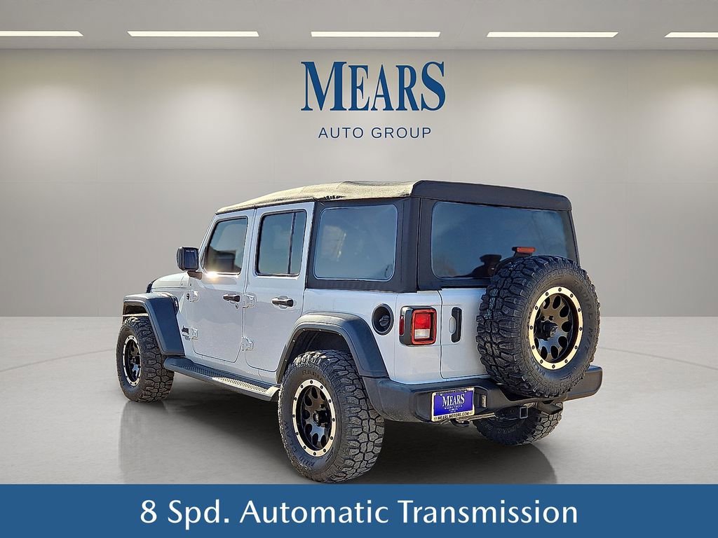 Used 2021 Jeep Wrangler Unlimited Sport image 4