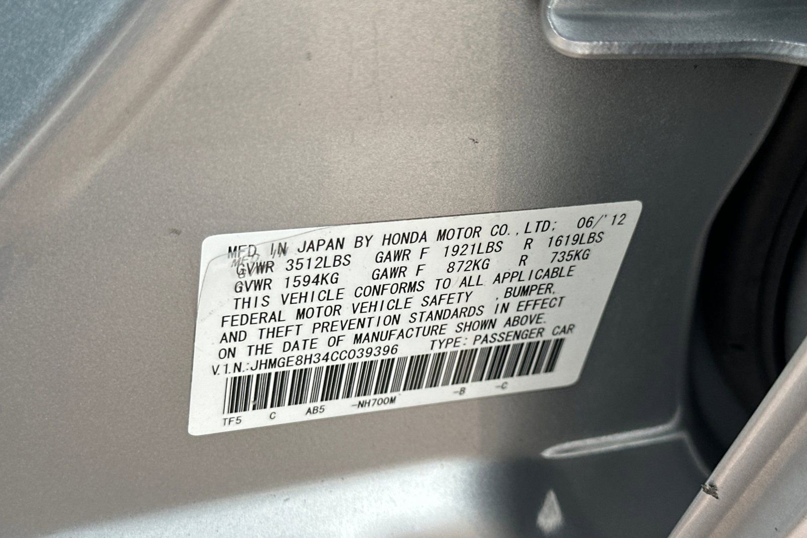 Used 2012 Honda Fit image 32