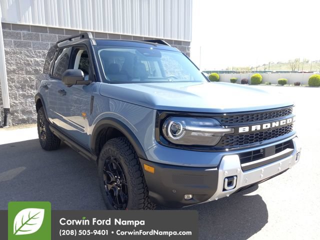 New 2026 Ford Bronco Sport Badlands w/ Sasquatch Badlands Package AWD/4WD 360° Tour