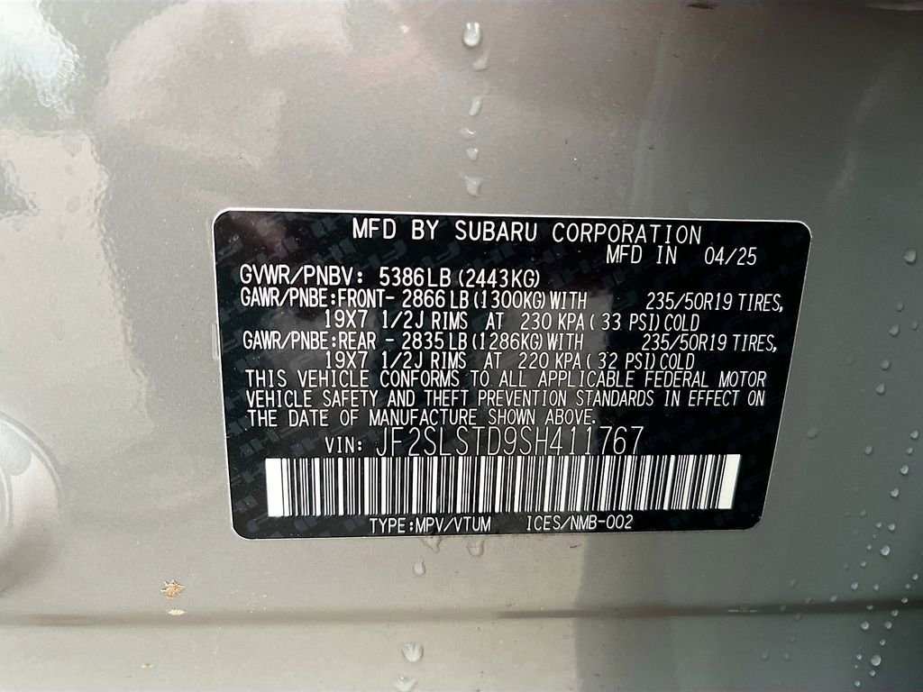 Used 2025 Subaru Forester Touring w/ Touring Package image 31