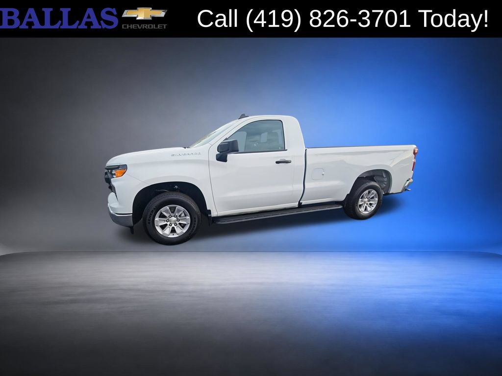 Certified 2025 Chevrolet Silverado 1500 W/T RWD image 4