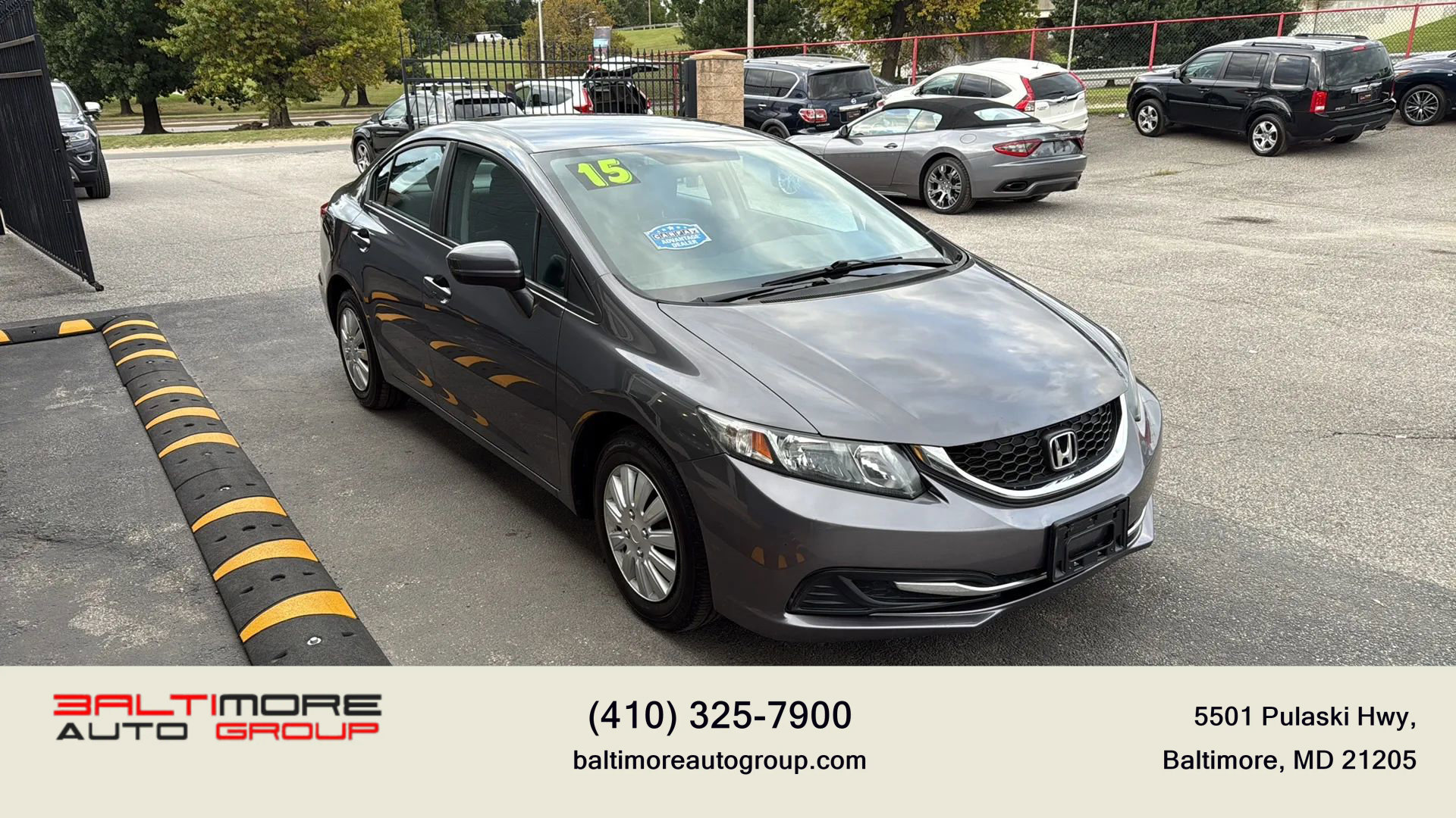 Used 2015 Honda Civic LX image 3