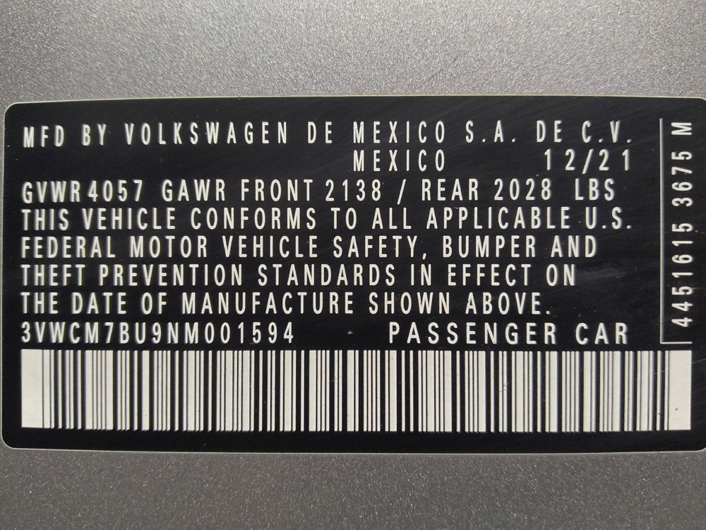 Used 2022 Volkswagen Jetta S image 33