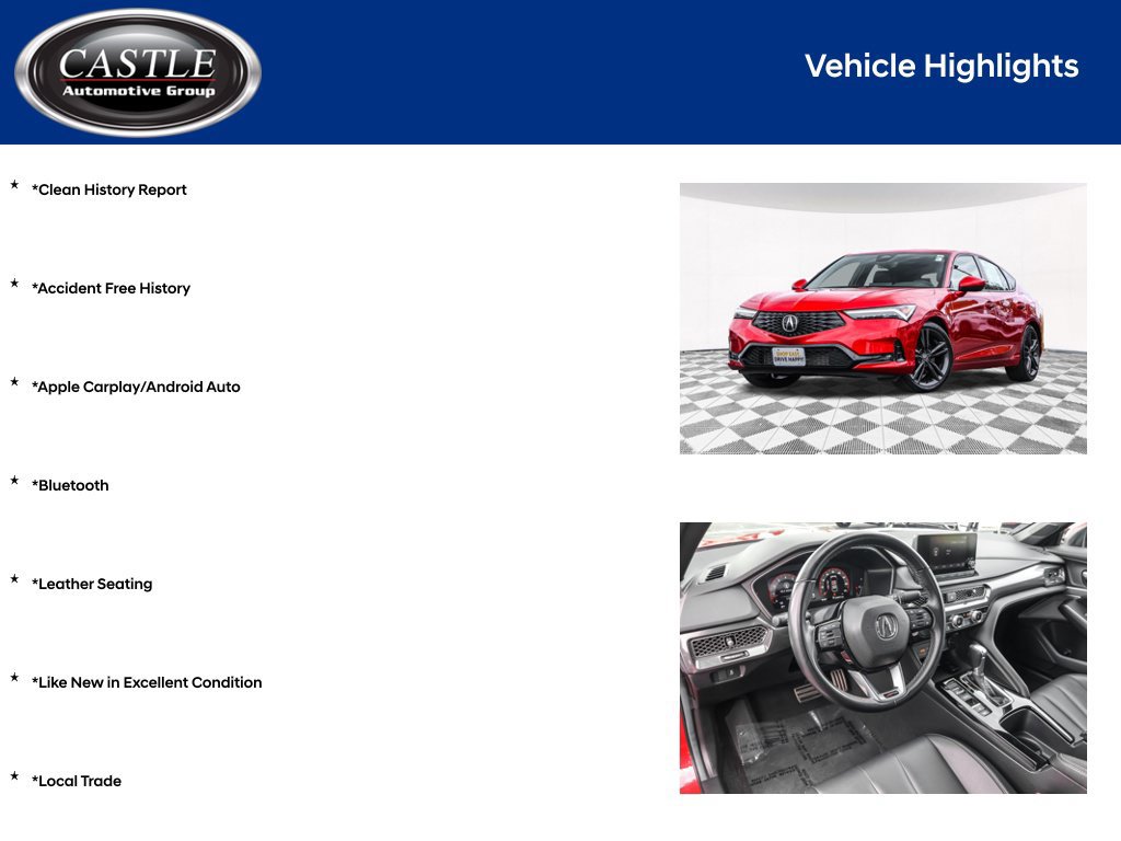 Used 2024 Acura Integra A-Spec FWD image 3