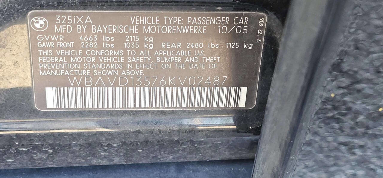 Used 2006 BMW 325xi Sedan image 11