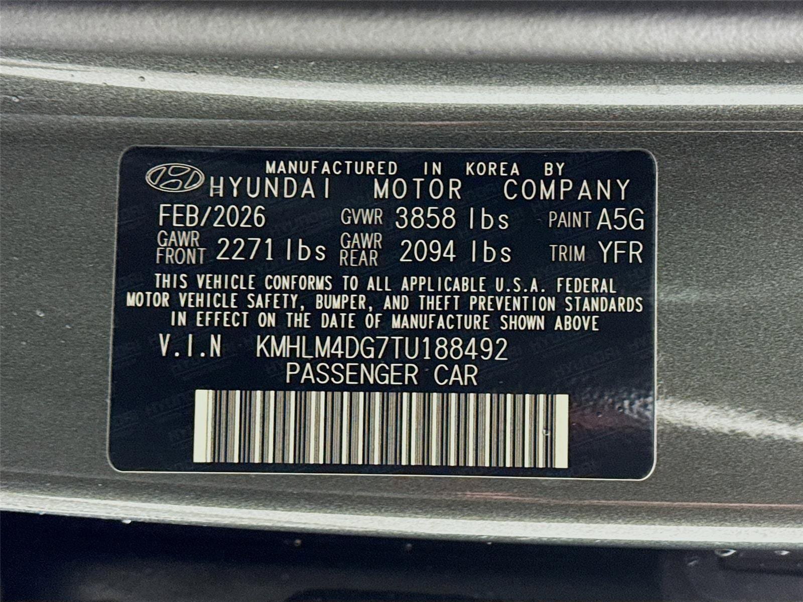 New 2026 Hyundai Elantra Sport FWD image 29