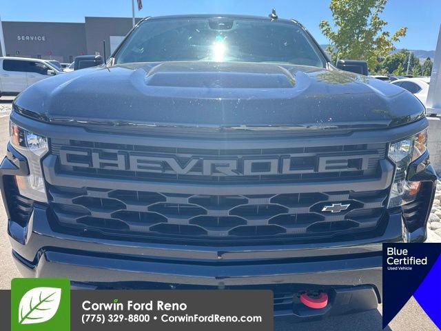 Used 2024 Chevrolet Silverado 1500 Custom w/ Turbomax Blackout Package AWD/4WD video 2