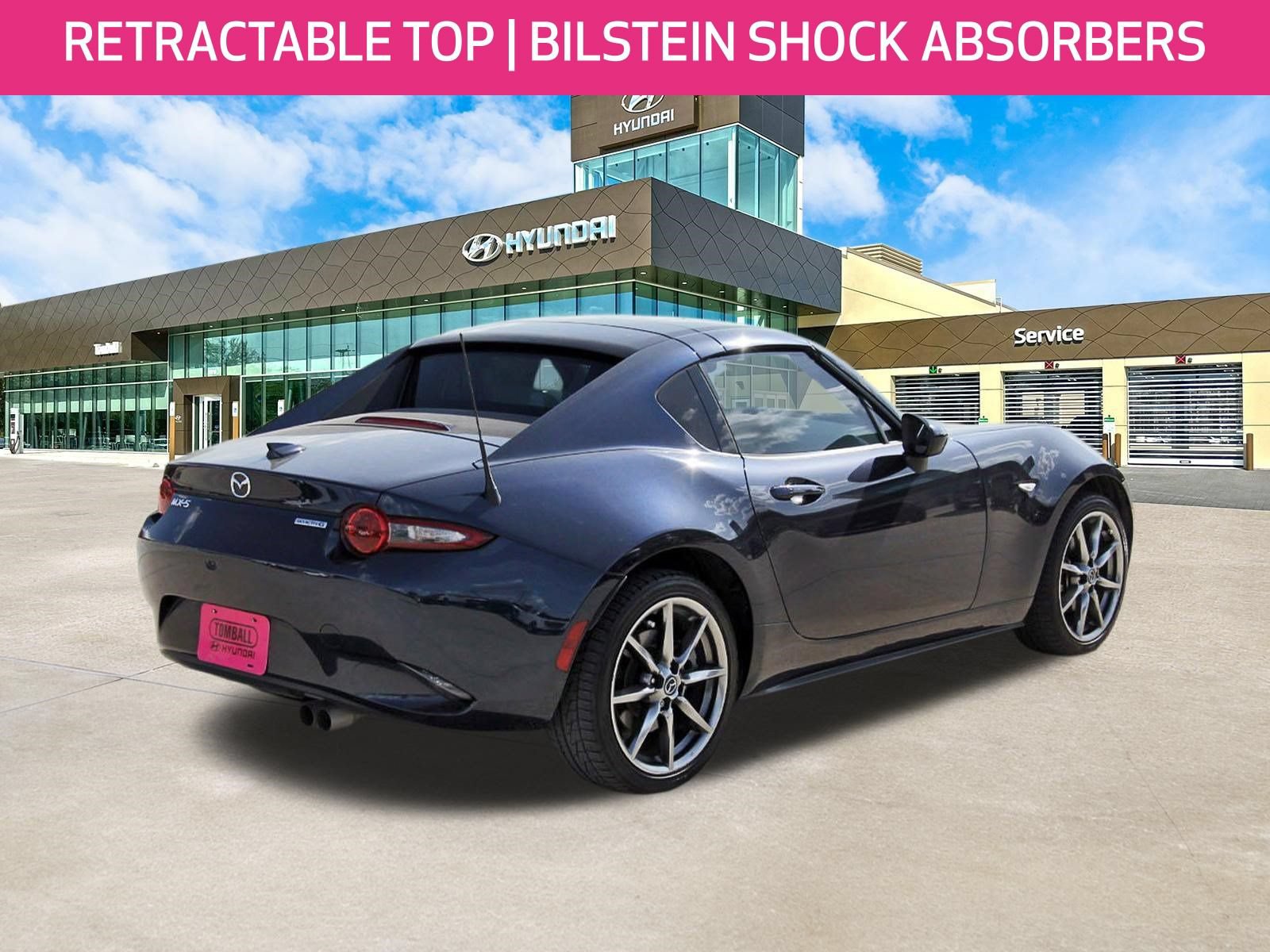 Used 2021 MAZDA MX-5 Miata RF Grand Touring RWD image 5