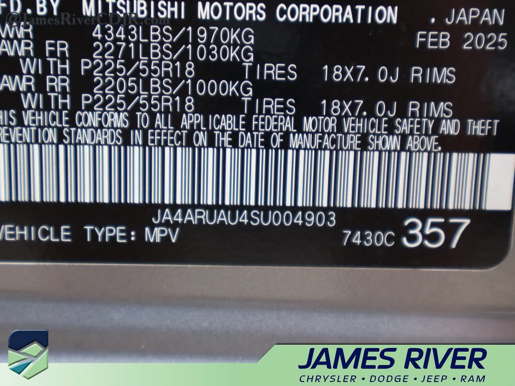 Used 2025 Mitsubishi Outlander Sport SE AWD/4WD image 38