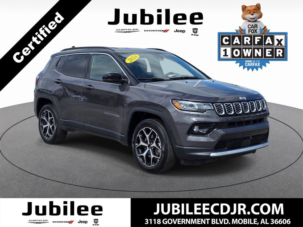 Used 2024 Jeep Compass Limited AWD/4WD image 1
