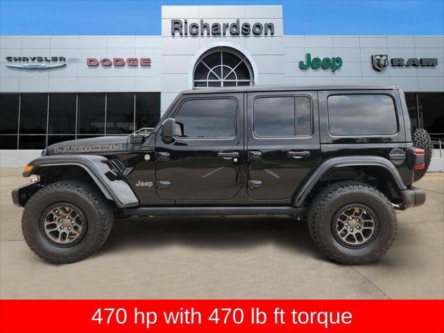 Certified 2022 Jeep Wrangler Unlimited Rubicon w/ Xtreme Recon 35" Tire Package AWD/4WD image 3