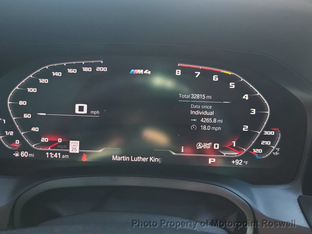 Used 2021 BMW M4 Competition w/ Executive Package RWD image 28