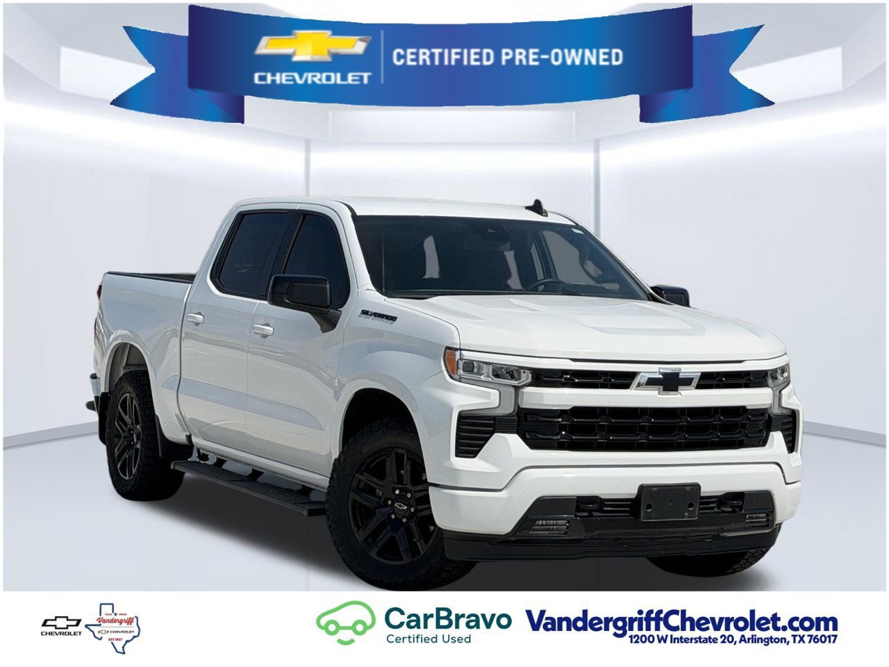 Certified 2024 Chevrolet Silverado 1500 RST w/ LPO, Dark Essentials Package RWD image 2
