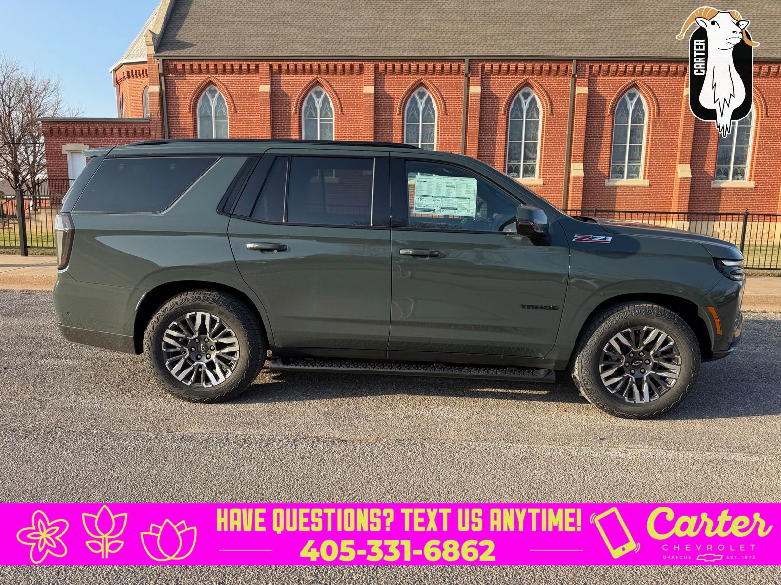 New 2026 Chevrolet Tahoe Z71 w/ Z71 Off-Road Package