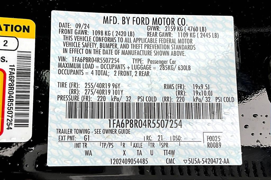 New 2024 Ford Mustang Dark Horse image 13