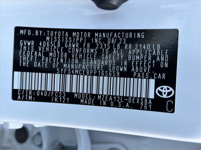 Used 2023 Toyota Corolla SE w/ Carpet Mat Package (TMS) image 25