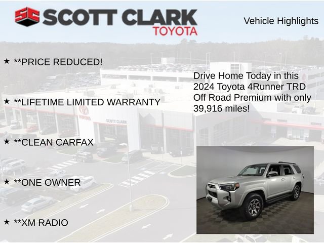 Used 2024 Toyota 4Runner TRD Off-Road Premium image 12