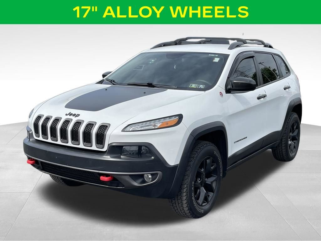 Used 2017 Jeep Cherokee Trailhawk w/ Cold Weather Group AWD/4WD image 4