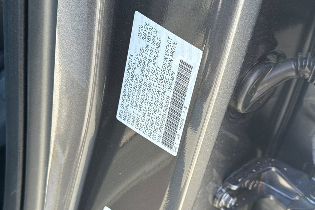 New 2026 Honda Passport RTL image 29