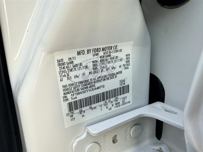 Used 2012 Ford F350 King Ranch w/ King Ranch w/Chrome Pkg image 36