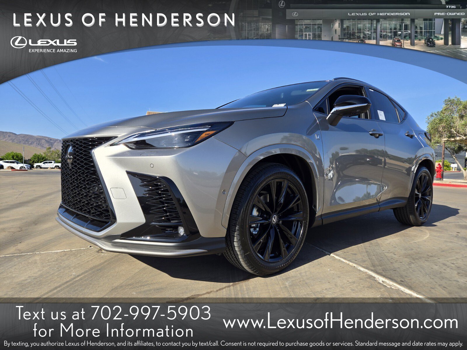 New 2026 Lexus NX 350h F Sport