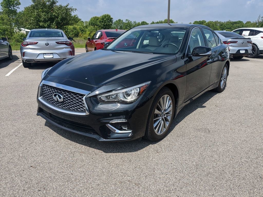 Used 2023 INFINITI Q50 Luxe w/ Cargo Package image 3