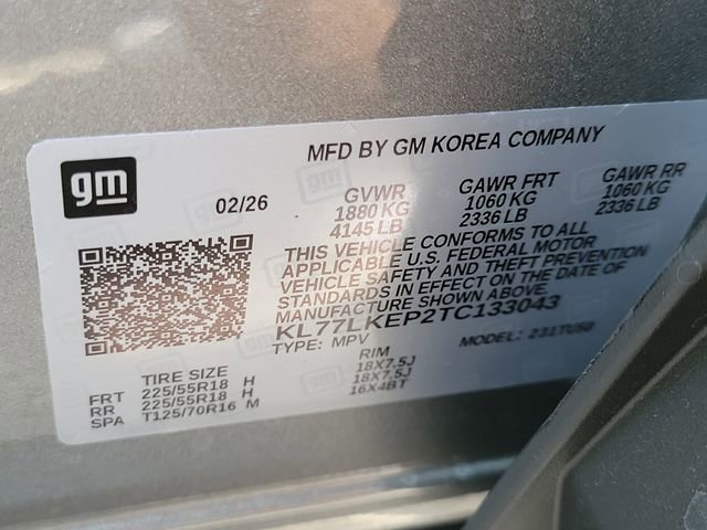 New 2026 Chevrolet Trax ACTIV w/ Driver Confidence Package FWD image 13