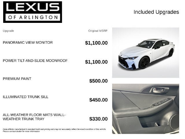 New 2026 Lexus IS 350 F Sport AWD/4WD image 4