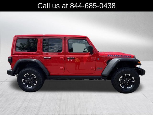 Certified 2025 Jeep Wrangler Unlimited Rubicon 4xe w/ Convenience Group AWD/4WD image 4