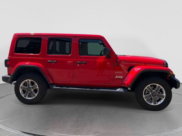 Used 2021 Jeep Wrangler Unlimited Sahara w/ Uconnect 4C Nav & Sound Group AWD/4WD image 2