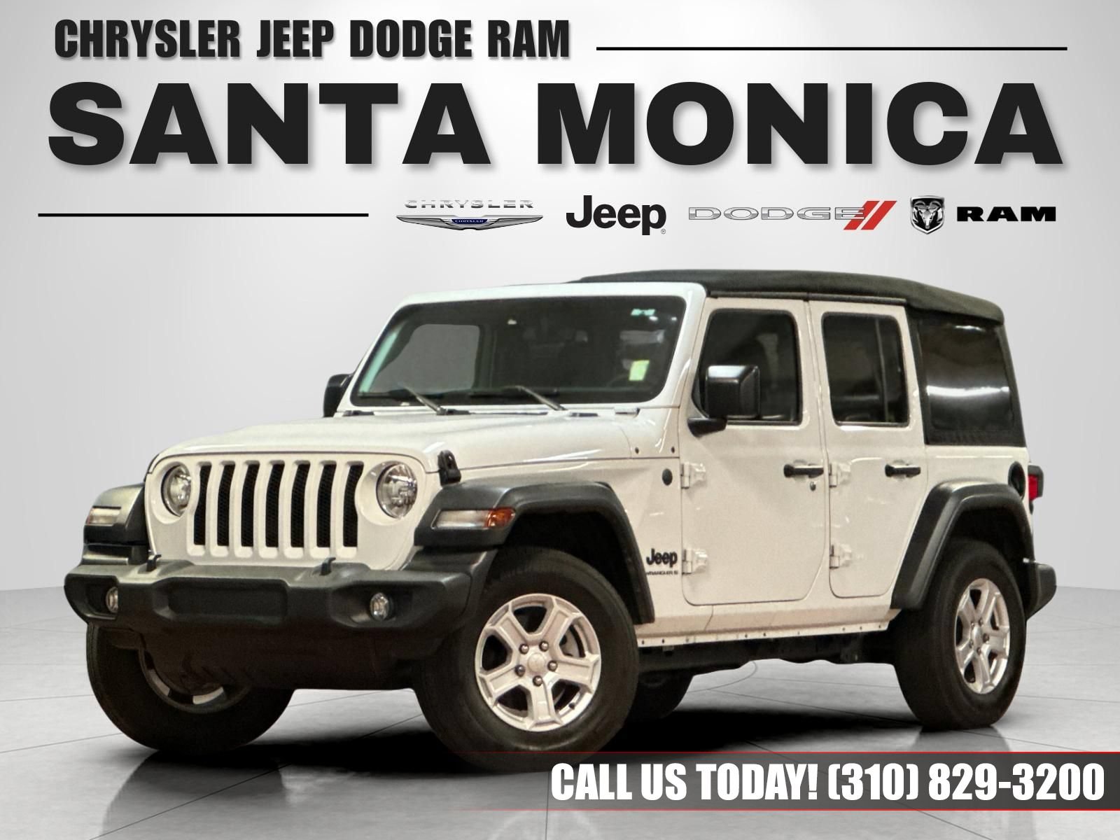 Certified 2023 Jeep Wrangler Unlimited Sport AWD/4WD image 1