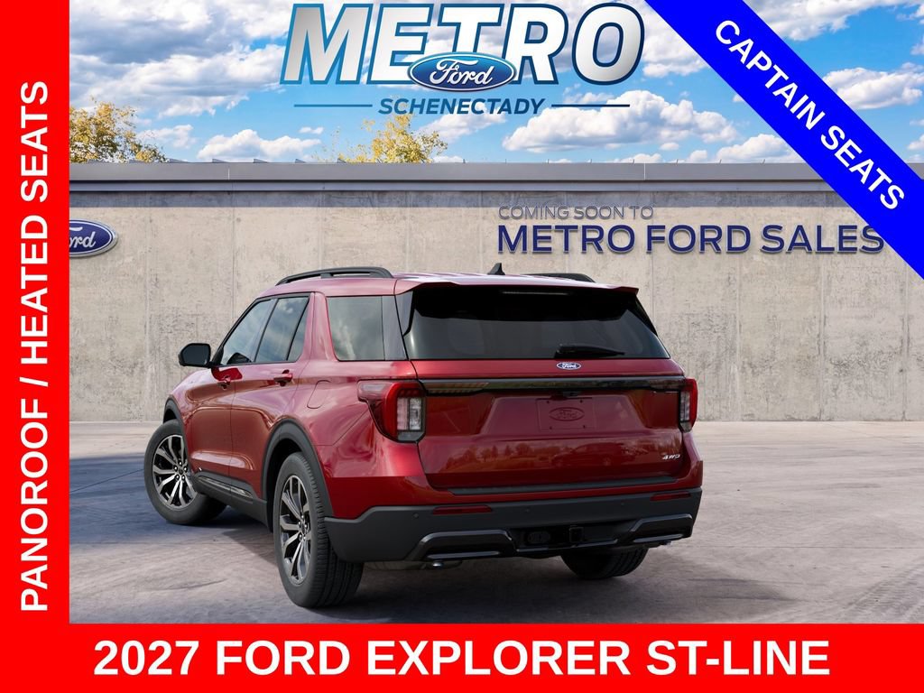 New 2027 Ford Explorer ST-Line AWD/4WD image 4