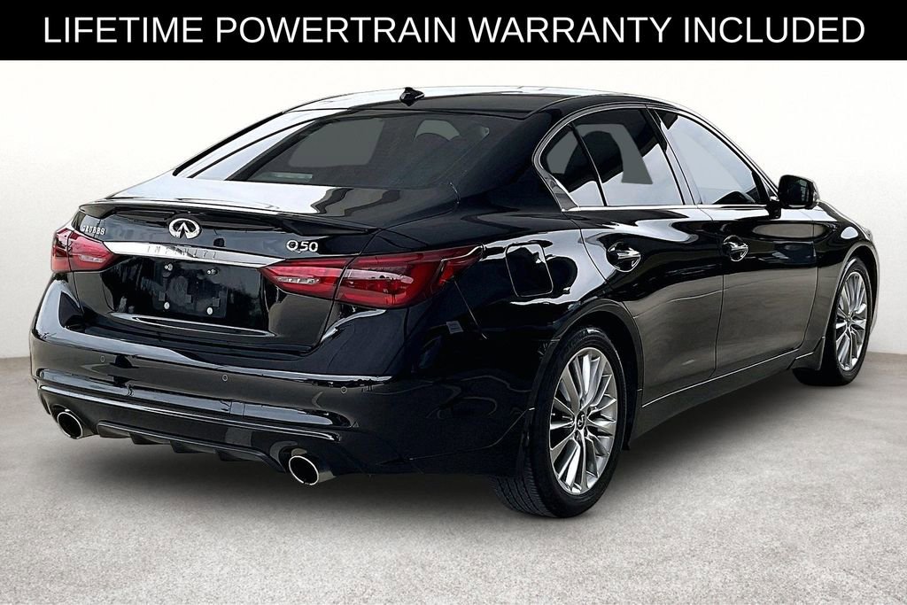 Used 2023 INFINITI Q50 Luxe w/ Cargo Package RWD image 2