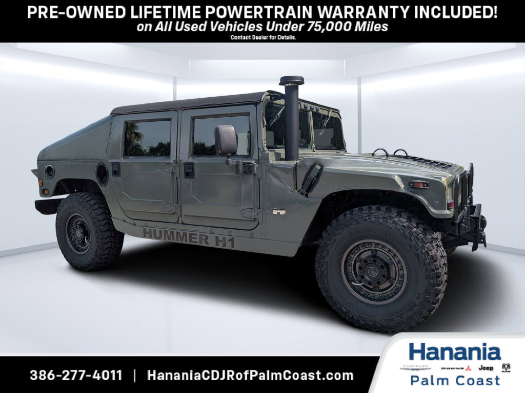 Used 2000 HUMMER H1 4-Door Open Top
