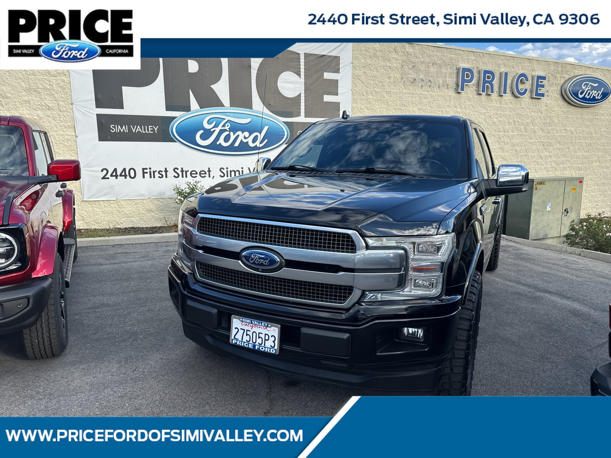 Used 2018 Ford F150 Platinum w/ Equipment Group 701A Luxury RWD image 1
