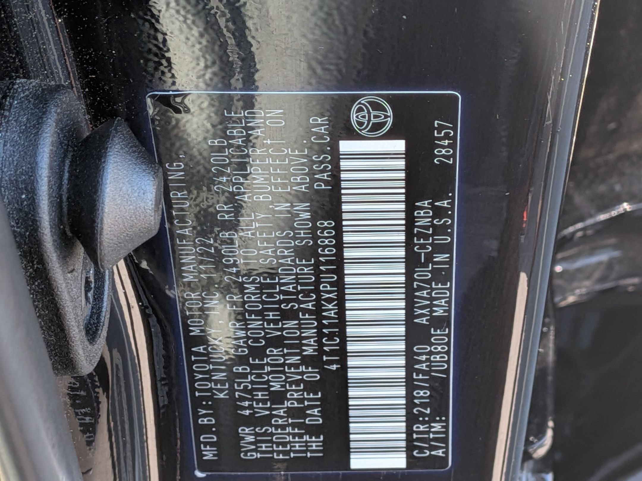 Used 2023 Toyota Camry LE FWD image 37