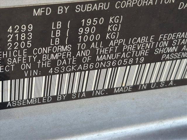 Used 2022 Subaru Impreza 2.0i AWD/4WD image 15