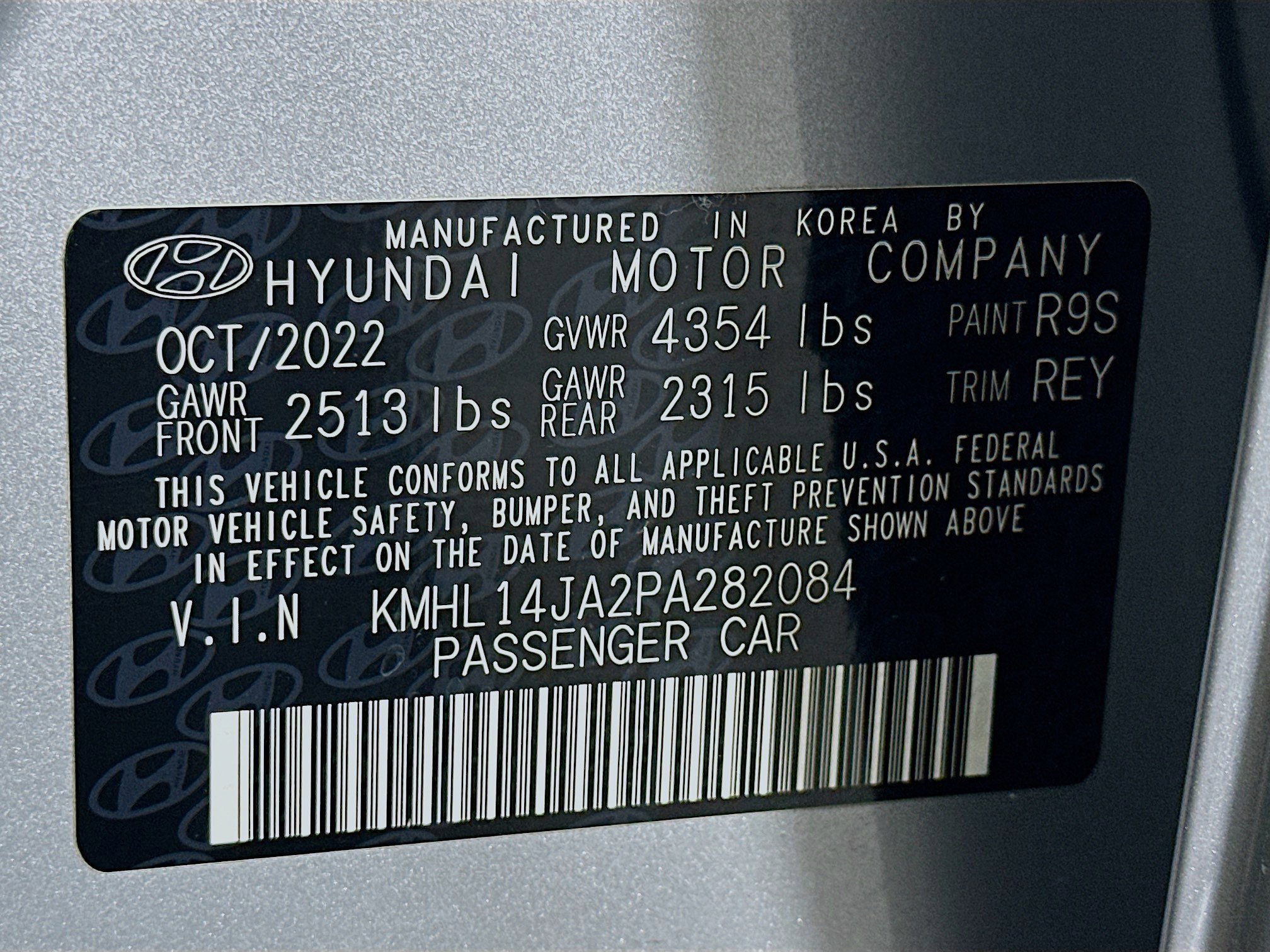 Used 2023 Hyundai Sonata SEL w/ Convenience Package image 12