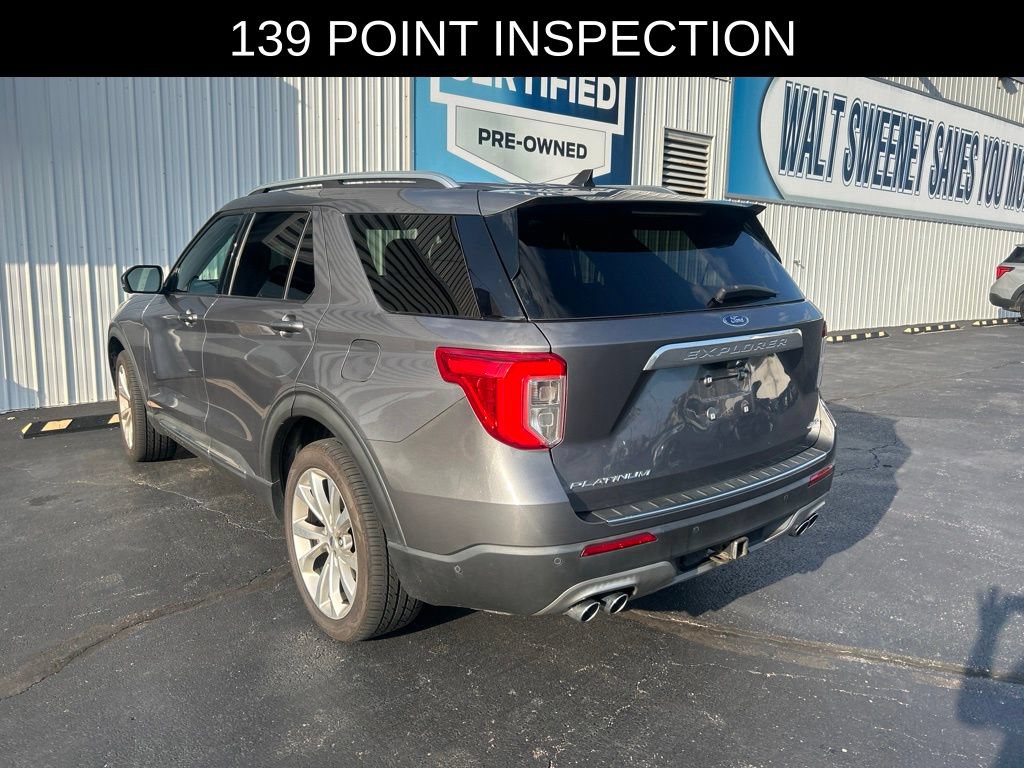 Used 2021 Ford Explorer Platinum w/ Equipment Group 601A AWD/4WD image 3