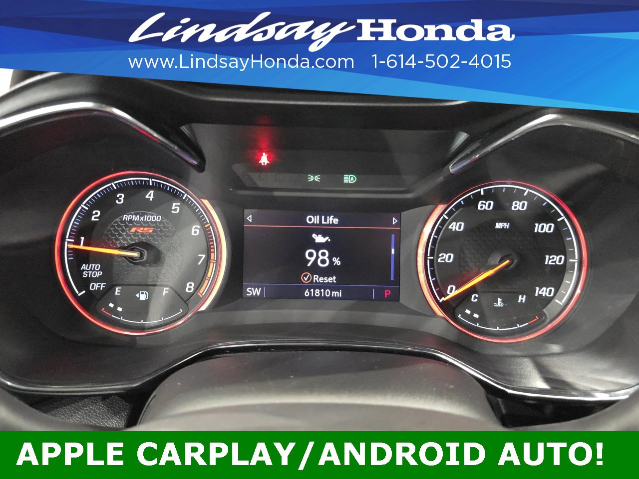 Used 2021 Chevrolet TrailBlazer RS w/ Technology Package image 12