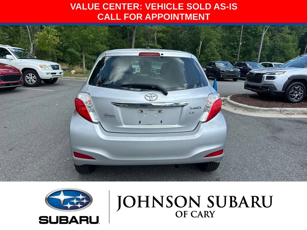 Used 2012 Toyota Yaris LE FWD image 5