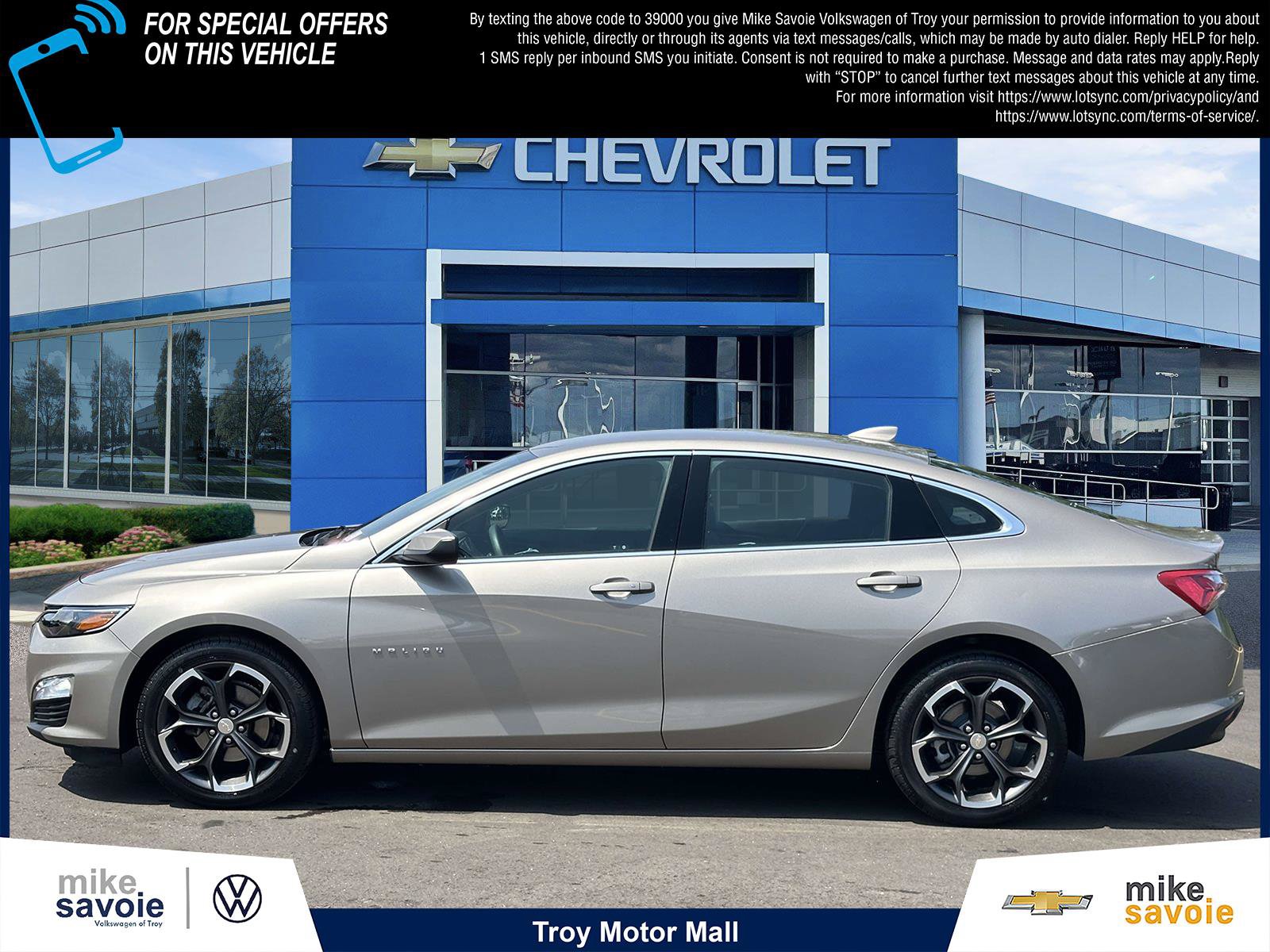 Certified 2022 Chevrolet Malibu LT FWD image 2