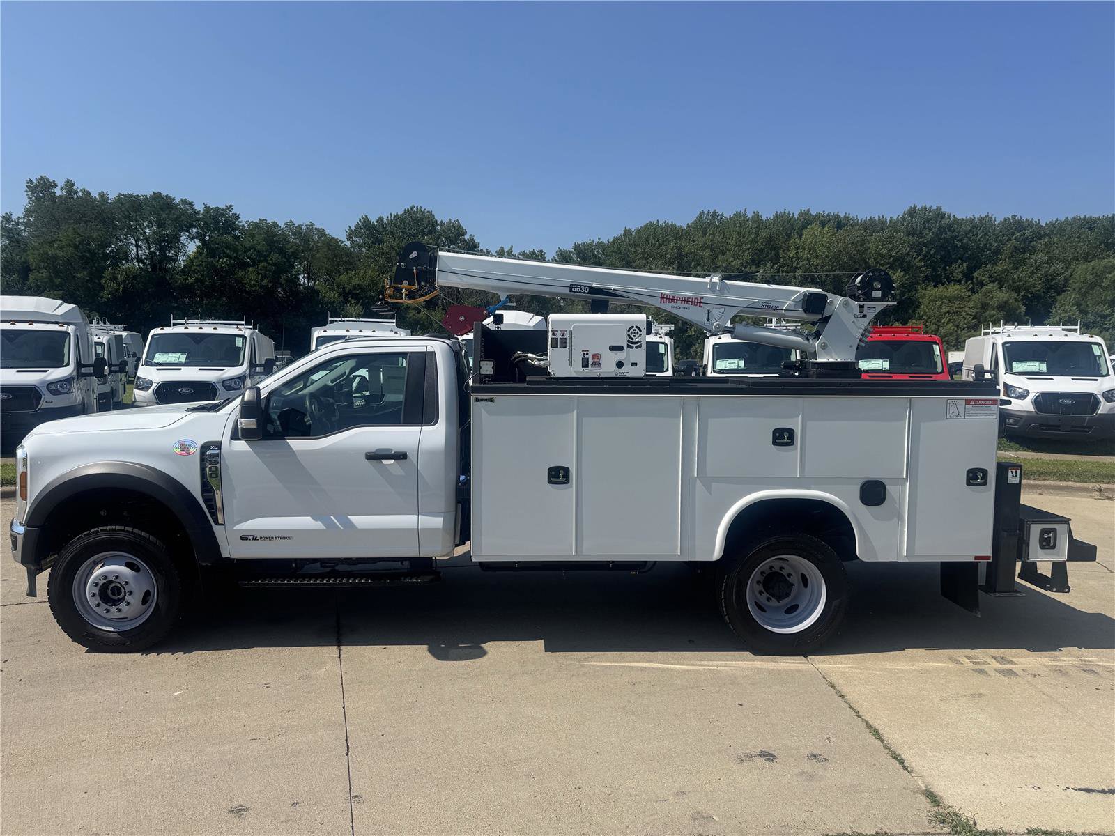 New 2024 Ford F600 4x4 Regular Cab Super Duty w/ XL Chrome Package image 7