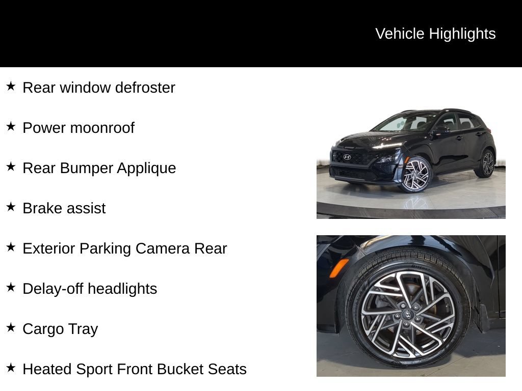 Used 2023 Hyundai Kona N Line w/ Cargo Package AWD/4WD image 13