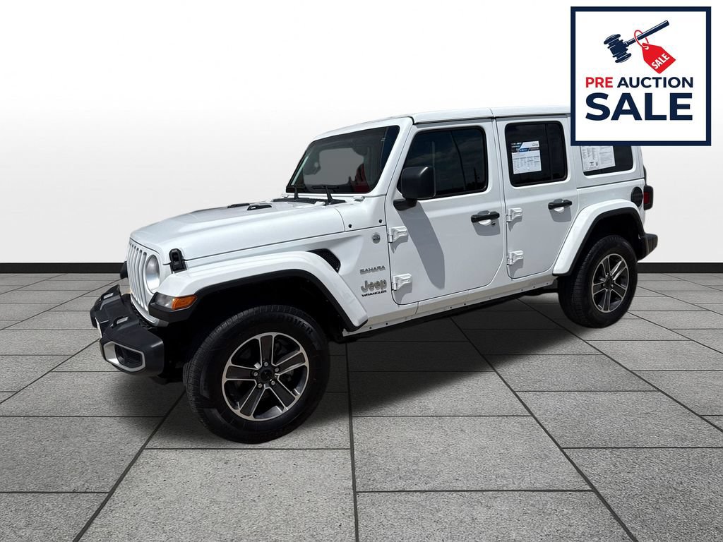 Used 2023 Jeep Wrangler Unlimited Sahara AWD/4WD image 1