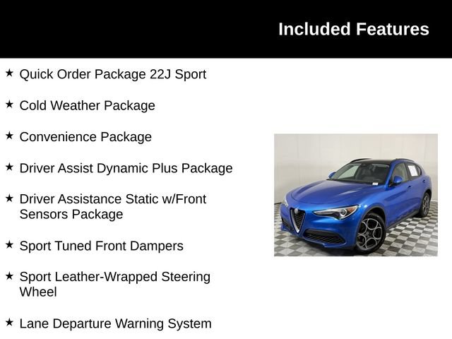Used 2018 Alfa Romeo Stelvio Sport w/ Quick Order Package 22J Sport AWD/4WD image 4