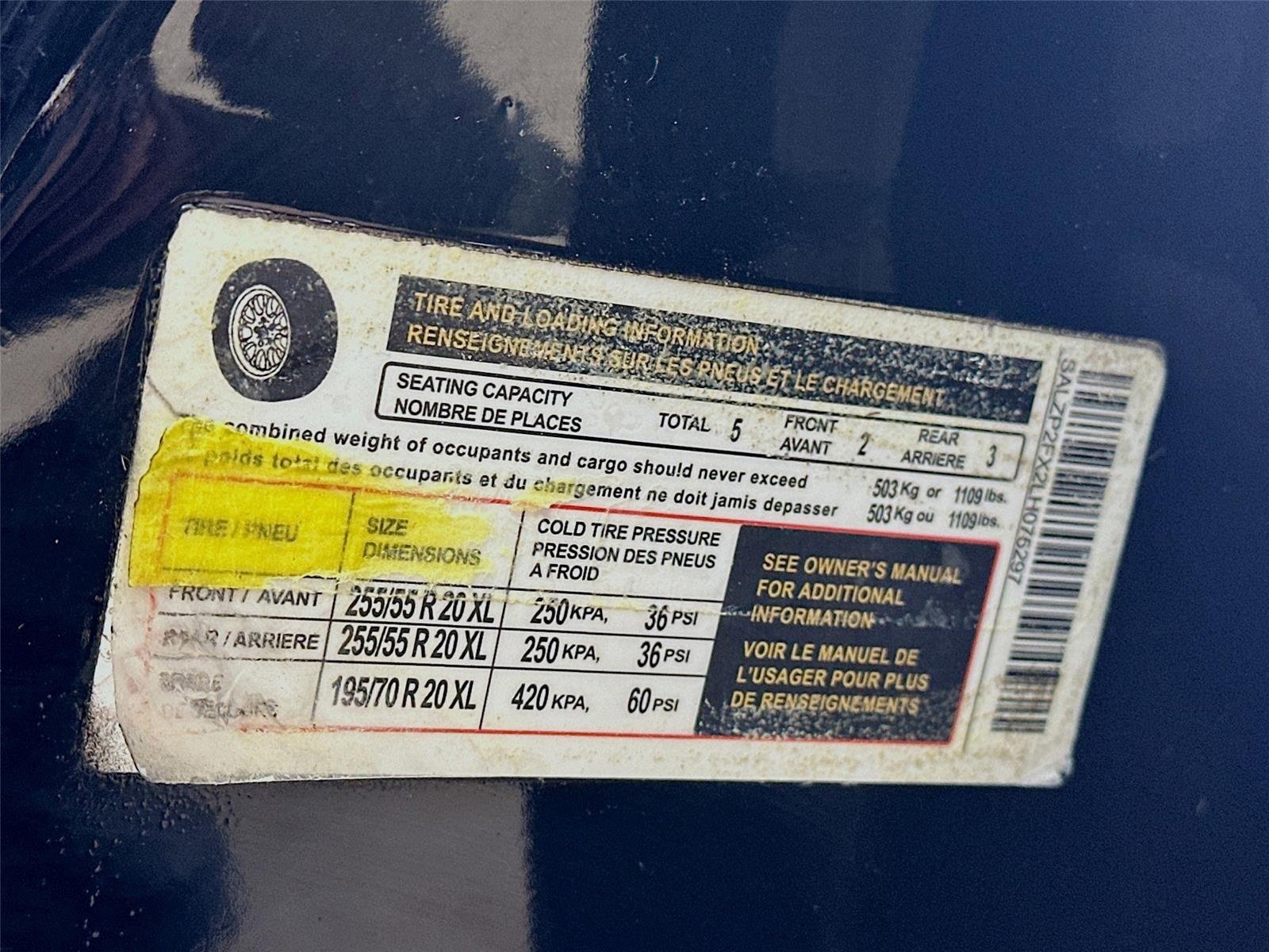 Used 2020 Land Rover Range Rover Evoque SE image 38